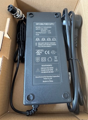 Charger for kugoo - 54.6v, m4
